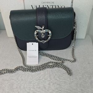 Coach Gemma Apple Embellished Crossbody